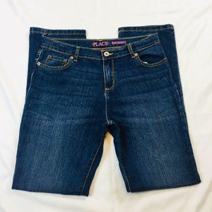 Children’s Place Girls Skinny Jeans size 16 Blue A